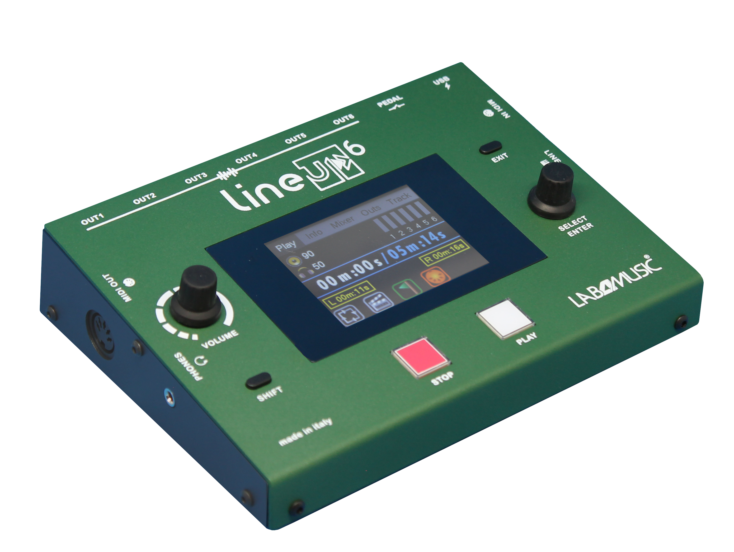 Lineup6 Backing-Track-Player